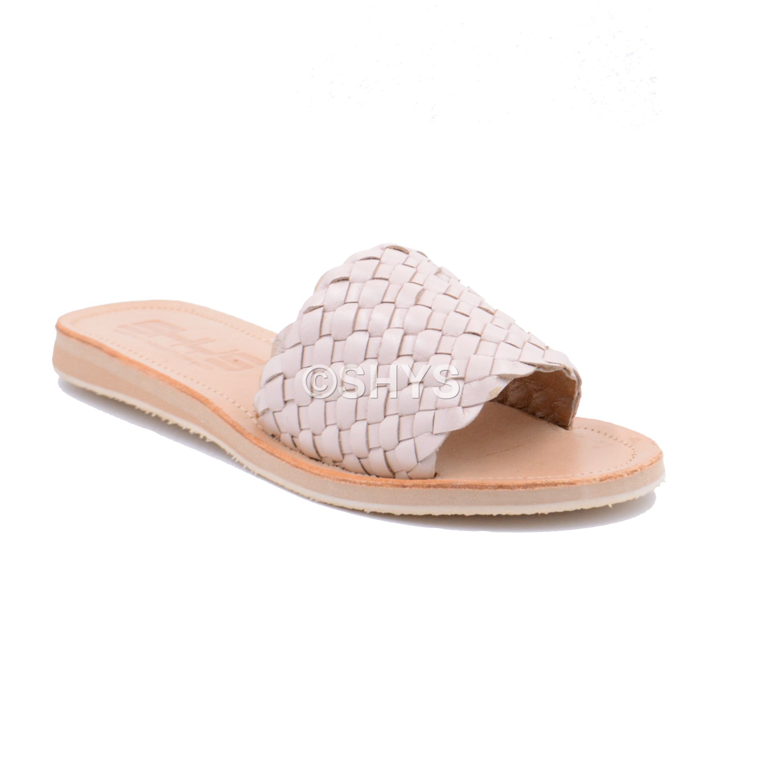 Huarache Artesanal Mujer Dama Hueso Dds-138-2