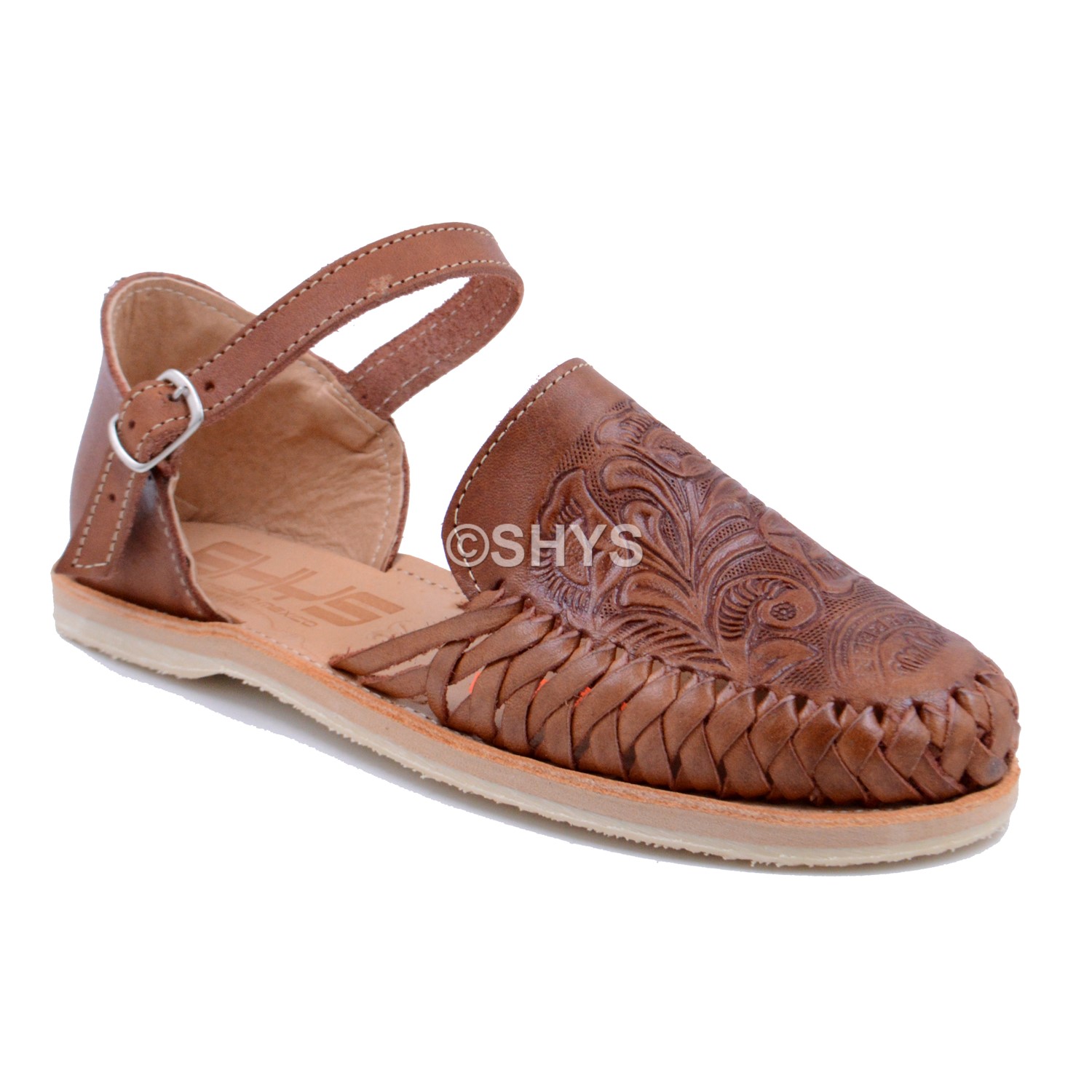 Leather Mexican Sandals For Woman Huaraches Chedron Dds-104