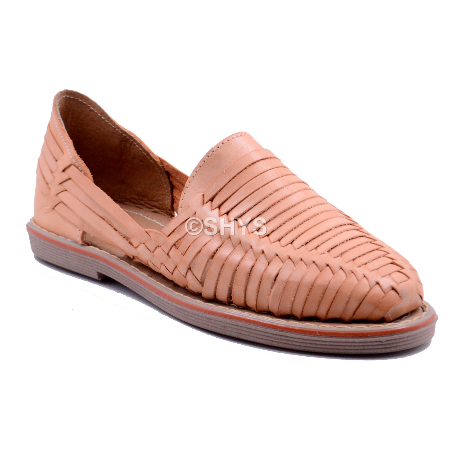 Leather Mexican Sandals For Woman Huaraches Tan Dds-010-1